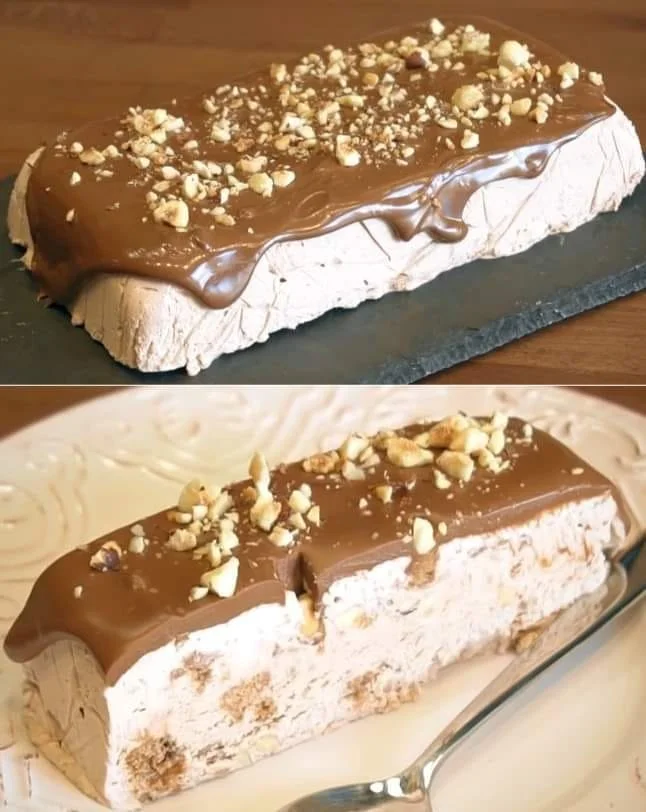 Delicioso tronco de chocolate sem forno, perfeito para festas e sobremesas.